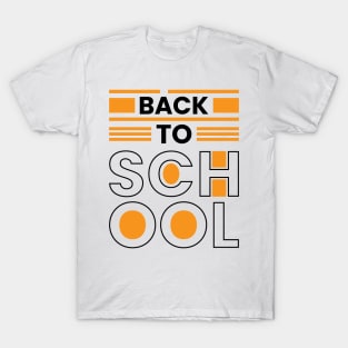 Back to school typography design T-Shirt